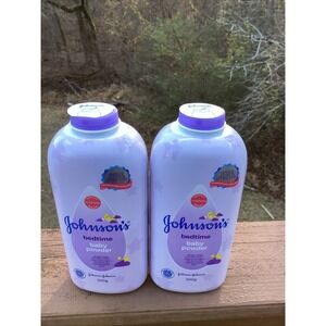 Johnson's  Baby Powder Talc 500G Pack Of 2 Bedtime Rare Find